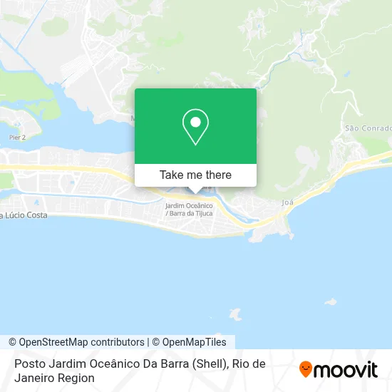 Posto Jardim Oceânico Da Barra (Shell) map