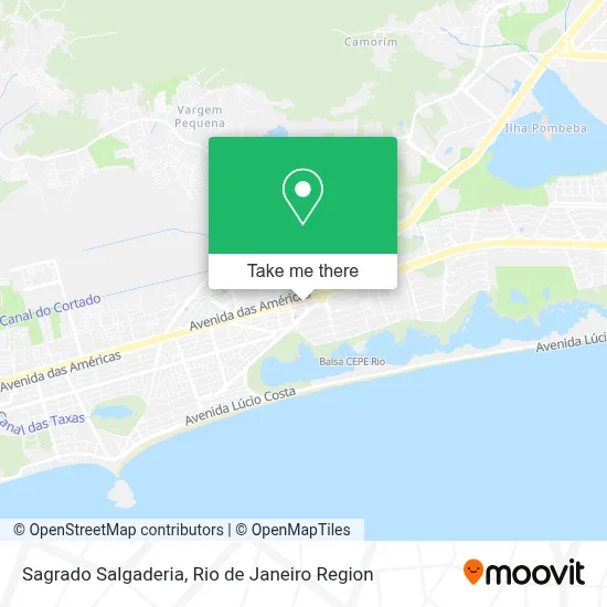 Sagrado Salgaderia map
