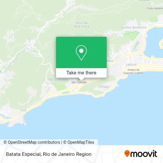 Batata Especial map