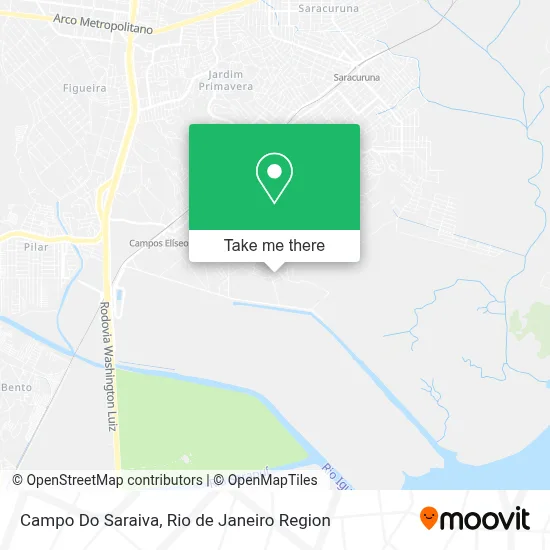Campo Do Saraiva map