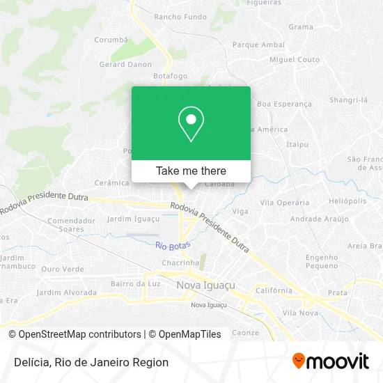 Delícia map