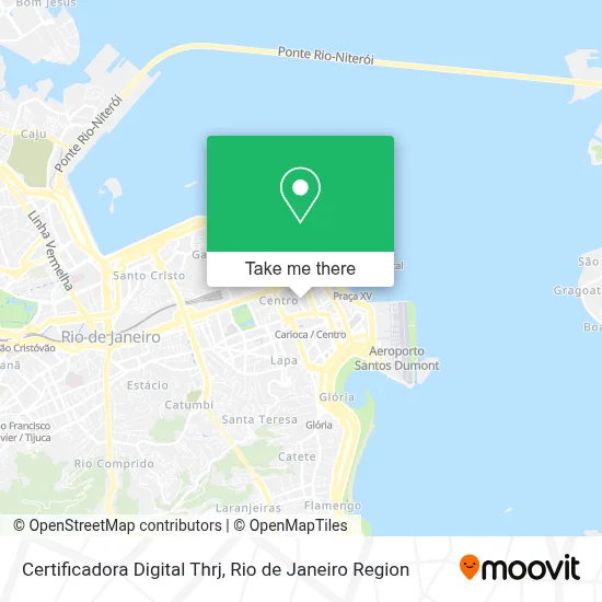 Certificadora Digital Thrj map