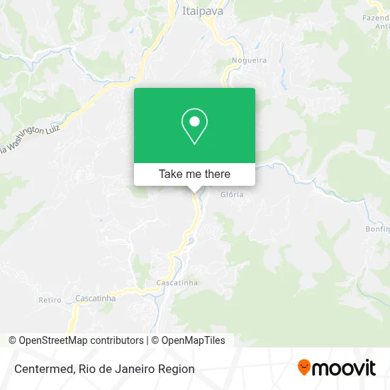 Centermed map