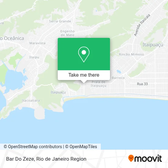 Bar Do Zeze map