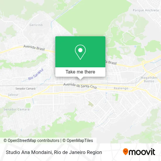 Studio Ana Mondaini map