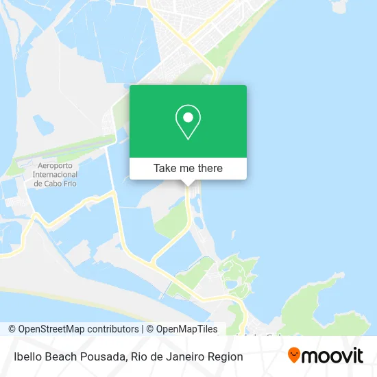 Ibello Beach Pousada map