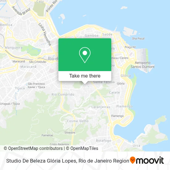 Studio De Beleza Glória Lopes map