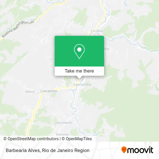 Barbearia Alves map