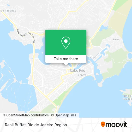 Reall Buffet map