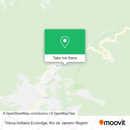 Tekoa Indiana Ecolodge map