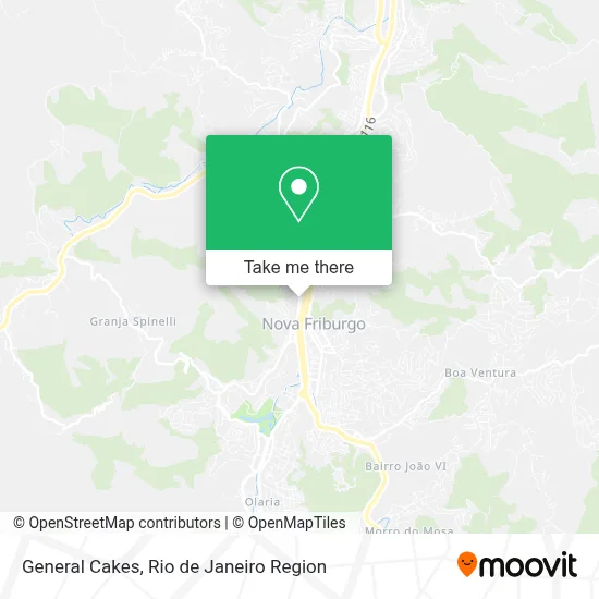 General Cakes map