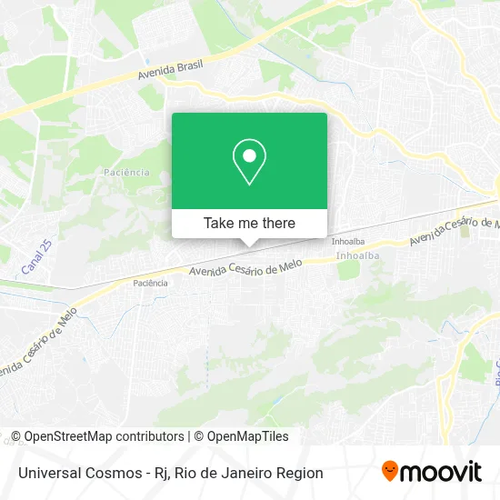 Universal Cosmos - Rj map