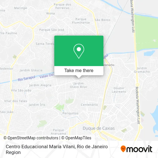 Centro Educacional Maria Vilani map