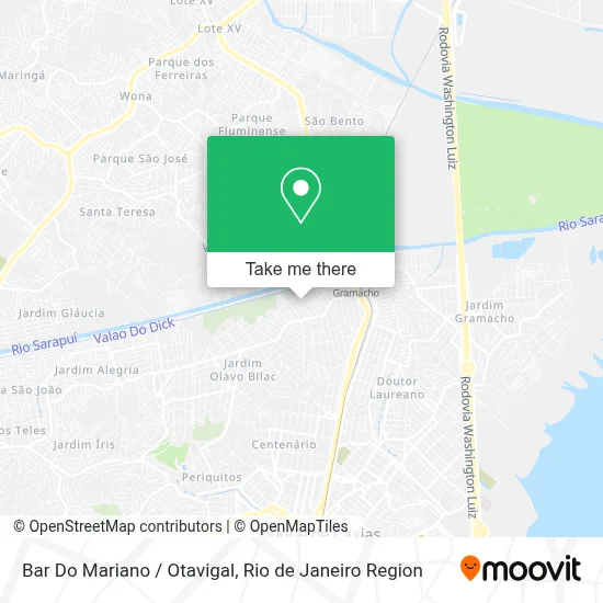 Bar Do Mariano / Otavigal map