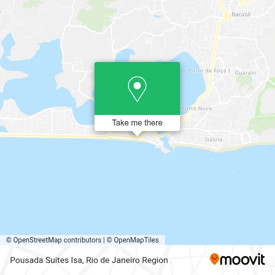 Pousada Suites Isa map