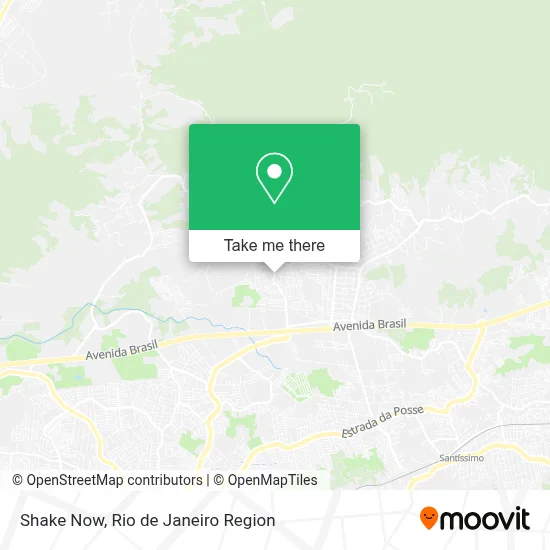Shake Now map