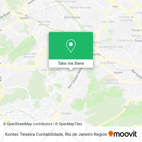 Kontec Teixeira Contabilidade map