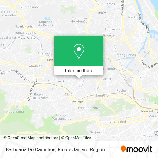 Barbearia Do Carlinhos map