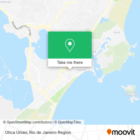 Otica Uniao map