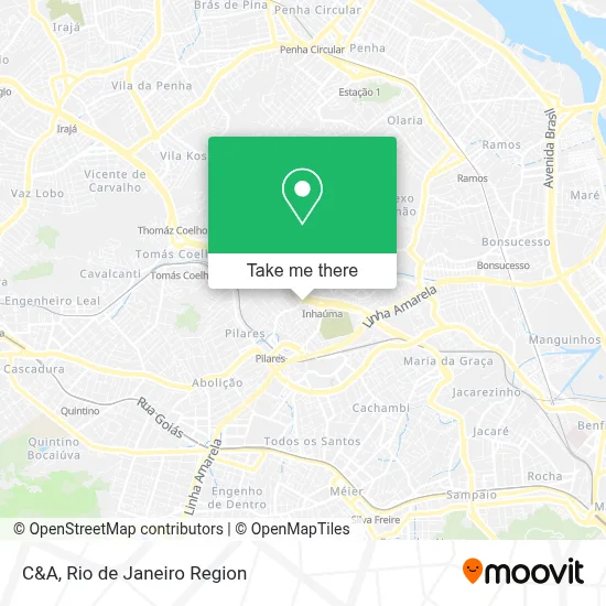 C&A map