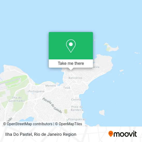 Ilha Do Pastel map
