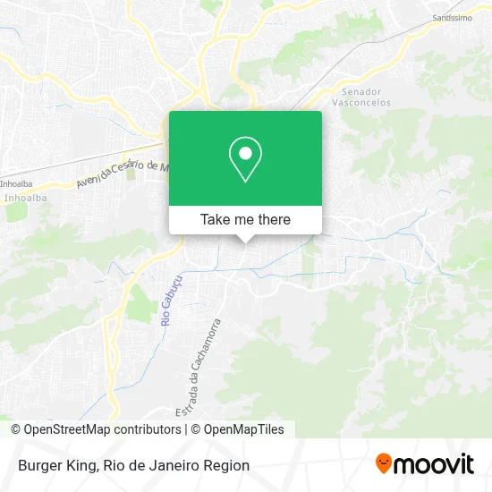 Burger King map