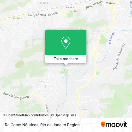 Rd Cotas Náuticas map