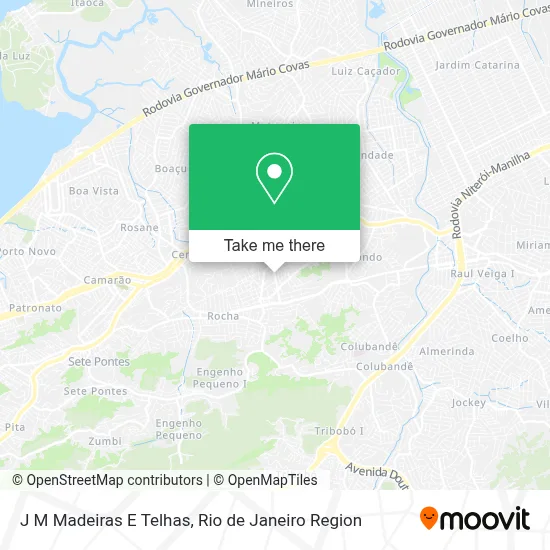 J M Madeiras E Telhas map