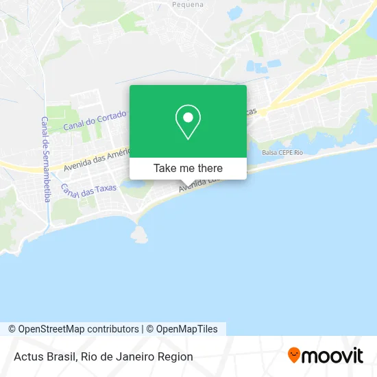 Actus Brasil map