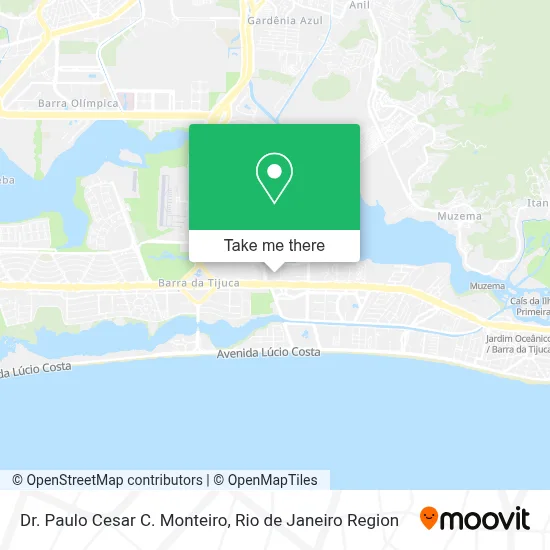 Dr. Paulo Cesar C. Monteiro map
