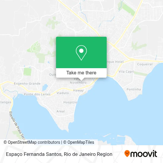 Espaço Fernanda Santos map