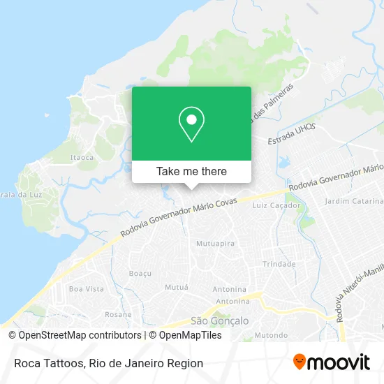 Roca Tattoos map