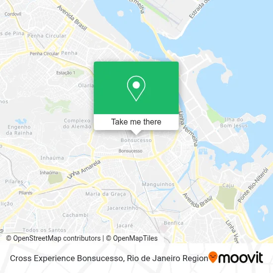Cross Experience Bonsucesso map