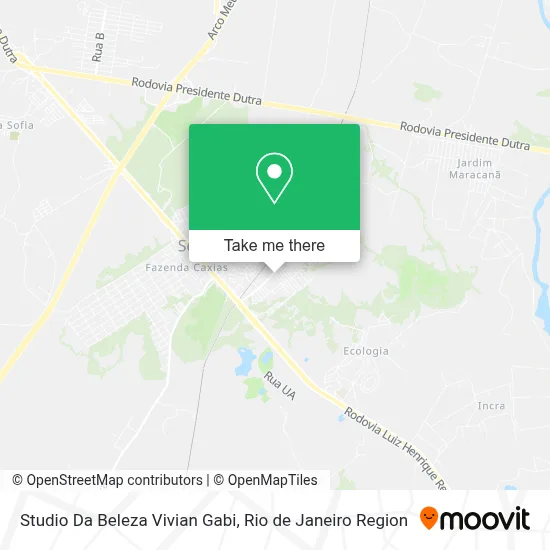 Studio Da Beleza Vivian Gabi map