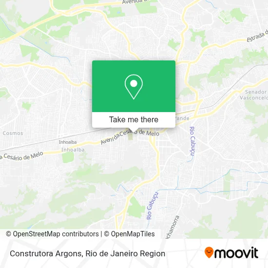 Construtora Argons map