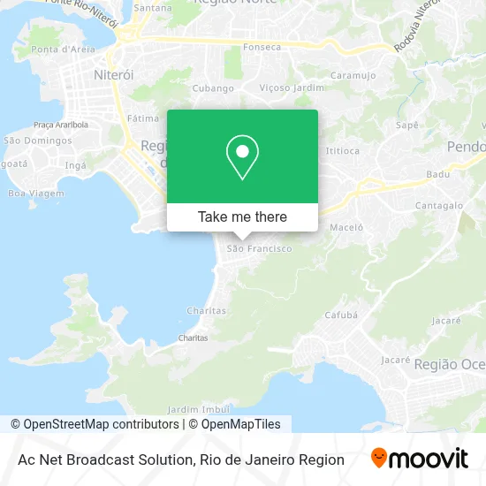 Ac Net Broadcast Solution map