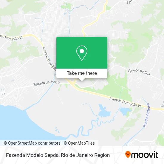 Fazenda Modelo Sepda map