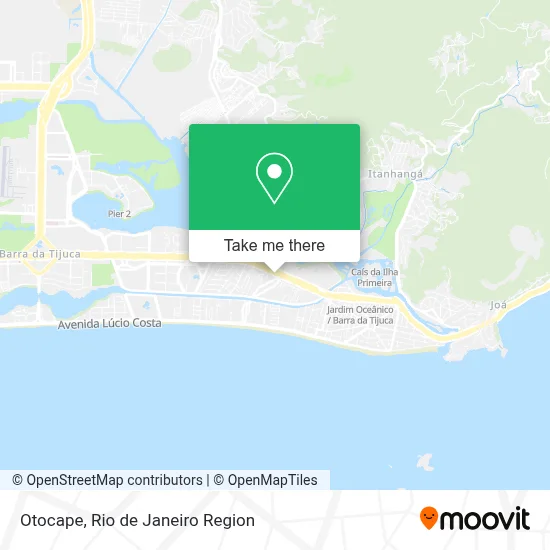 Otocape map
