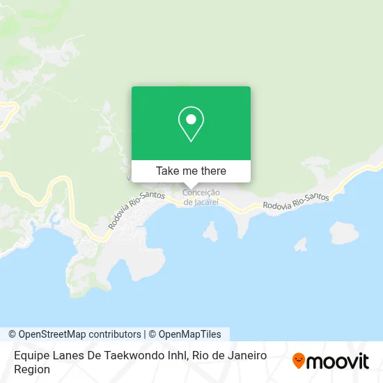 Equipe Lanes De Taekwondo Inhl map