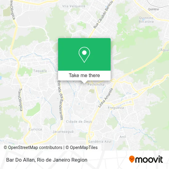 Bar Do Allan map