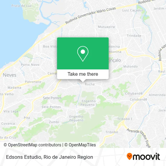 Edsons Estudio map