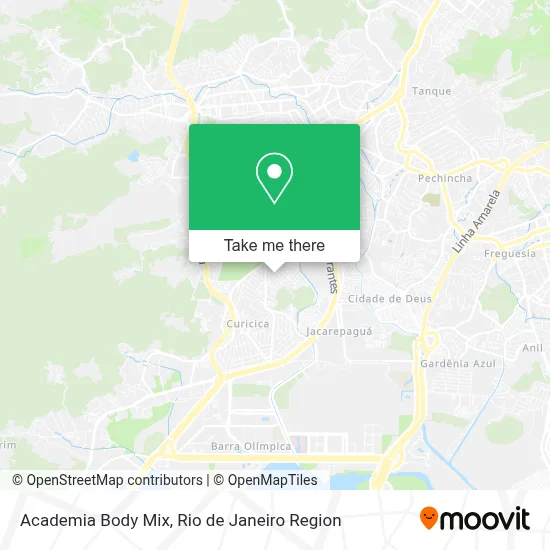 Academia Body Mix map