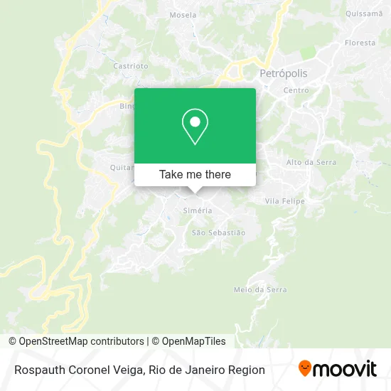Rospauth Coronel Veiga map