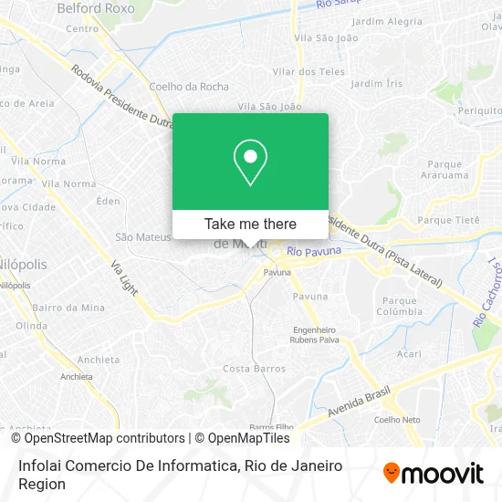 Infolai Comercio De Informatica map