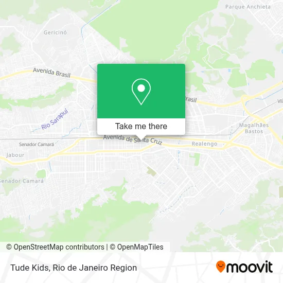 Tude Kids map