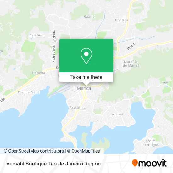 Versátil Boutique map