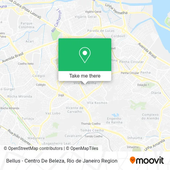 Bellus - Centro De Beleza map