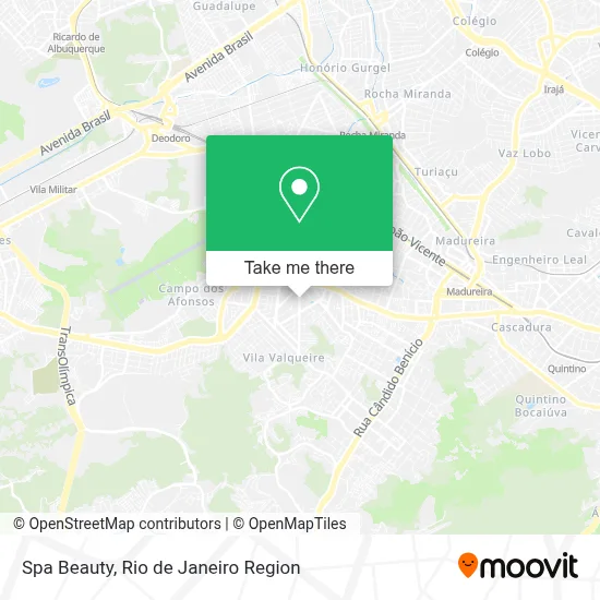 Spa Beauty map
