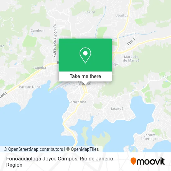 Fonoaudióloga Joyce Campos map