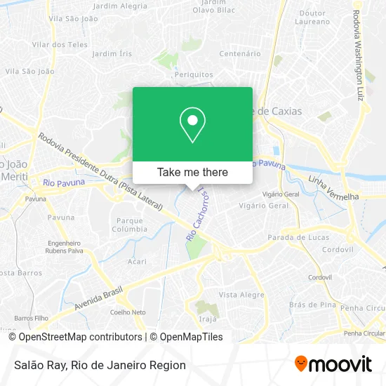 Salão Ray map